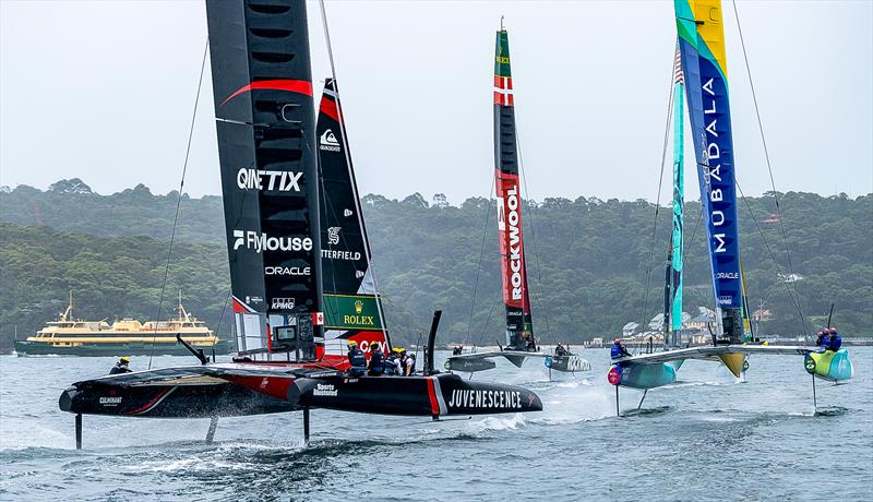 Northstar Canada, Rockwool Denmark, Mubadala Brazil - KPMG Australia Sail Grand Prix - Sydney - February 27, 2026 - photo © Andrew Baker/SailGP