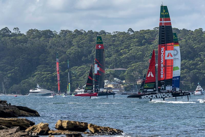  Switzerland SailGP team - Day 1 KPMG Australia SailGP Sydney, Australia - February 28, 2026 - photo © Simon Bruty/SailGP