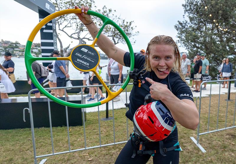 Anna Weiss - USA SailGP Team - Day 2 KPMG Australia SailGP Sydney, Australia - March 1, 2026 - photo © Felix Diemer/SailGP