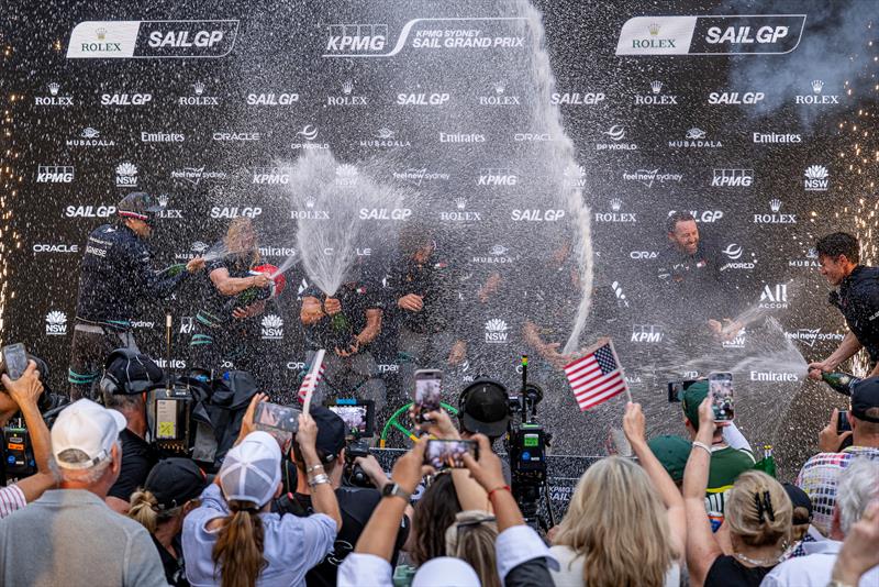 USA SailGP Team - Day 2 KPMG Australia SailGP Sydney, Australia - March 1, 2026 - photo © Brett Phibbs/SailGP