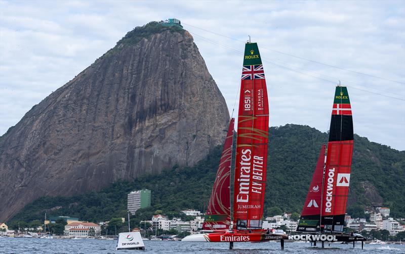 Race Day 1 of the ENEL Rio Sail Grand Prix - Rio de Janeiro, Brazil. Day 1 -  11 April . Rolex SailGP Championship Event 4 Season 6  - photo © Jason Ludlow/SailGP
