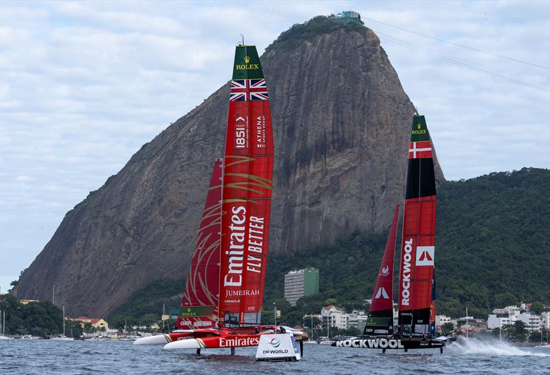 Tough day in Rio for the Emirates GBR SailGP Team
