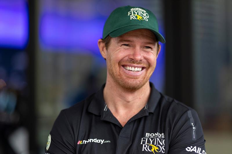 Tom Slingsby - Bonds Flying Roos SailGP Team - February 2026 photo copyright Simon Bruty/SailGP taken at Royal Sydney Yacht Squadron and featuring the F50 class