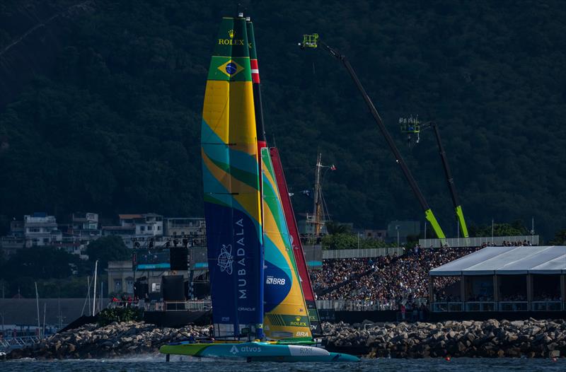 Mubadala Brazil SailGP Team Race Day 2 of the ENEL Rio Sail Grand Prix in Rio de Janeiro, Brazil - April 12, 2025 - photo © Jason Ludlow/SailGP