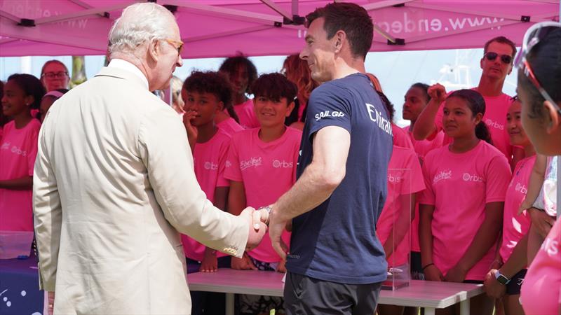 King Charles meets Emirates GBR