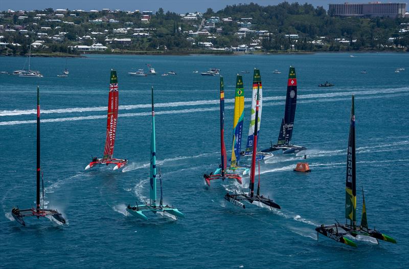 Bonds Flying Roos - Day 1 - Apex Group Bermuda SailGP - May 9, 2026 - photo © Bob Martin/SailGP