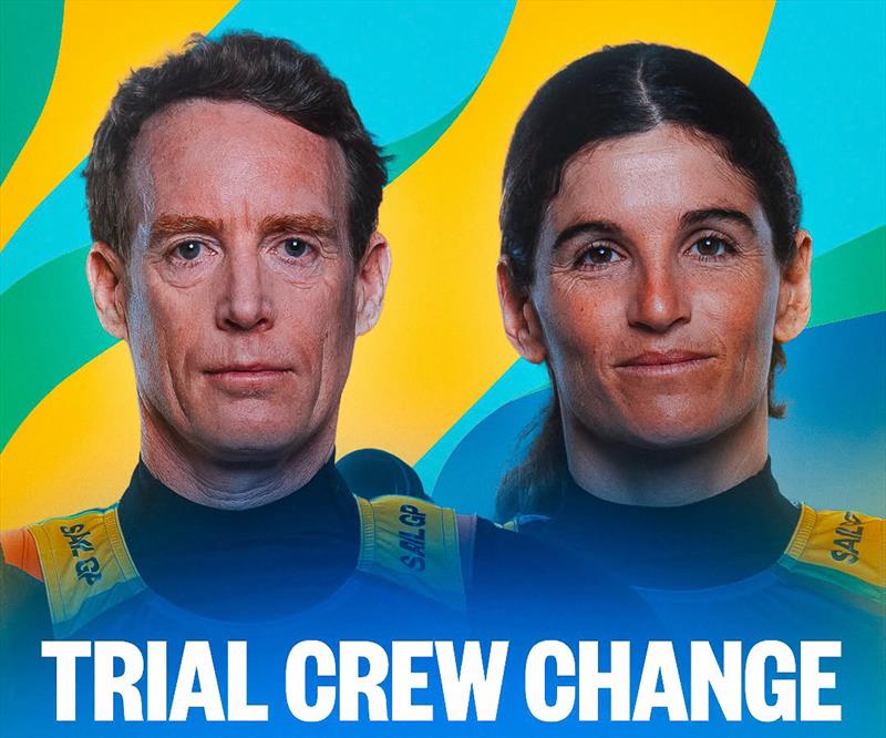 Martine Grael and Paul Goodison to switch roles on Mubadala Brazil for Canada SailGP - June 2026 - photo © SailGP