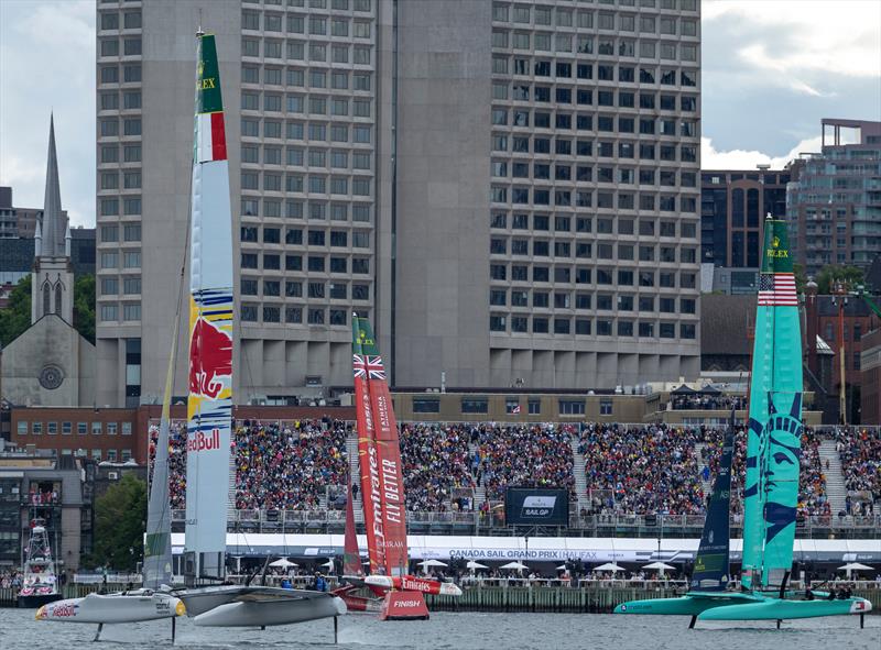 Day 1 -  Canada Sail Grand Prix in Halifax, Canada. Saturday June 20, 2026  - photo © Samo Vidic/SailGP