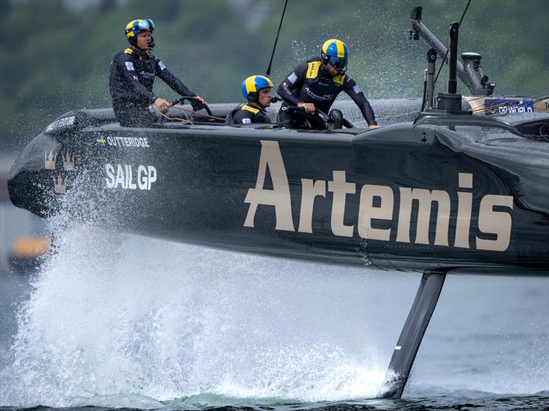 Day 1 -  Canada Sail Grand Prix in Halifax, Canada. Saturday June 20, 2026  - photo © Jonathan Nackstrand/SailGP