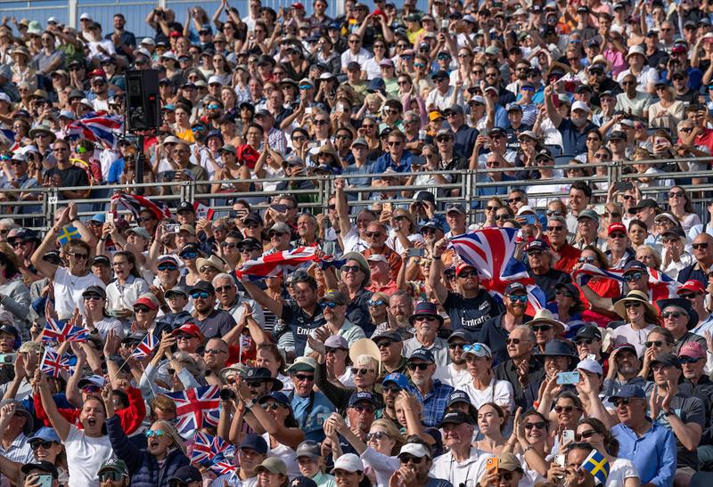 Race Day 1 of the Emirates Great Britain Sail Grand Prix in Portsmouth, United Kingdom - photo © Emirates GBR SailGP