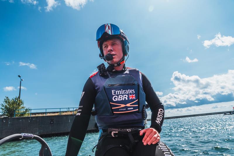 Emirates GBR Wing Trimmer Stuart Bithell said conditions would be `fruity` on Race Day 2 - photo © Jackson Green