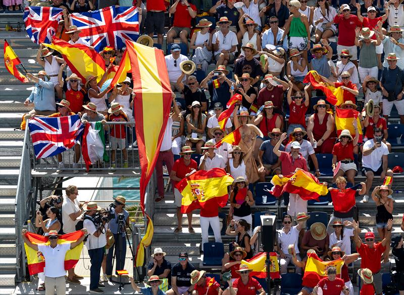 Spectators  - Day 2 - Spain Sail Grand Prix - Valencia - September 6, 2026 - photo © Felix Diemer/SailGP