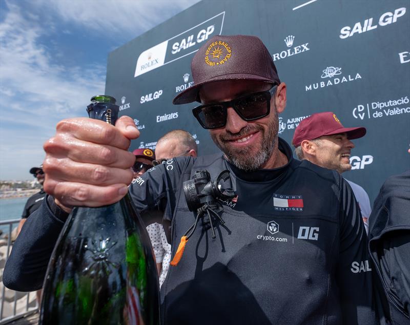 Taylor Canfield (USA) - Day 2 - Spain Sail Grand Prix - Valencia - September 6, 2026 - photo © Jason Ludlow/SailGP