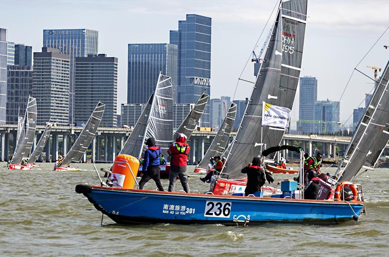 2023 World Bay Area Regatta  photo copyright Guy Nowell taken at  and featuring the FarEast 28 class