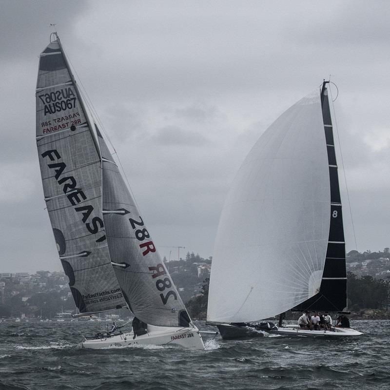 A Fareast showdown - Fareast 28R one-design Australian Championship photo copyright Marg Fraser-Martin taken at Middle Harbour Yacht Club and featuring the FarEast 28 class