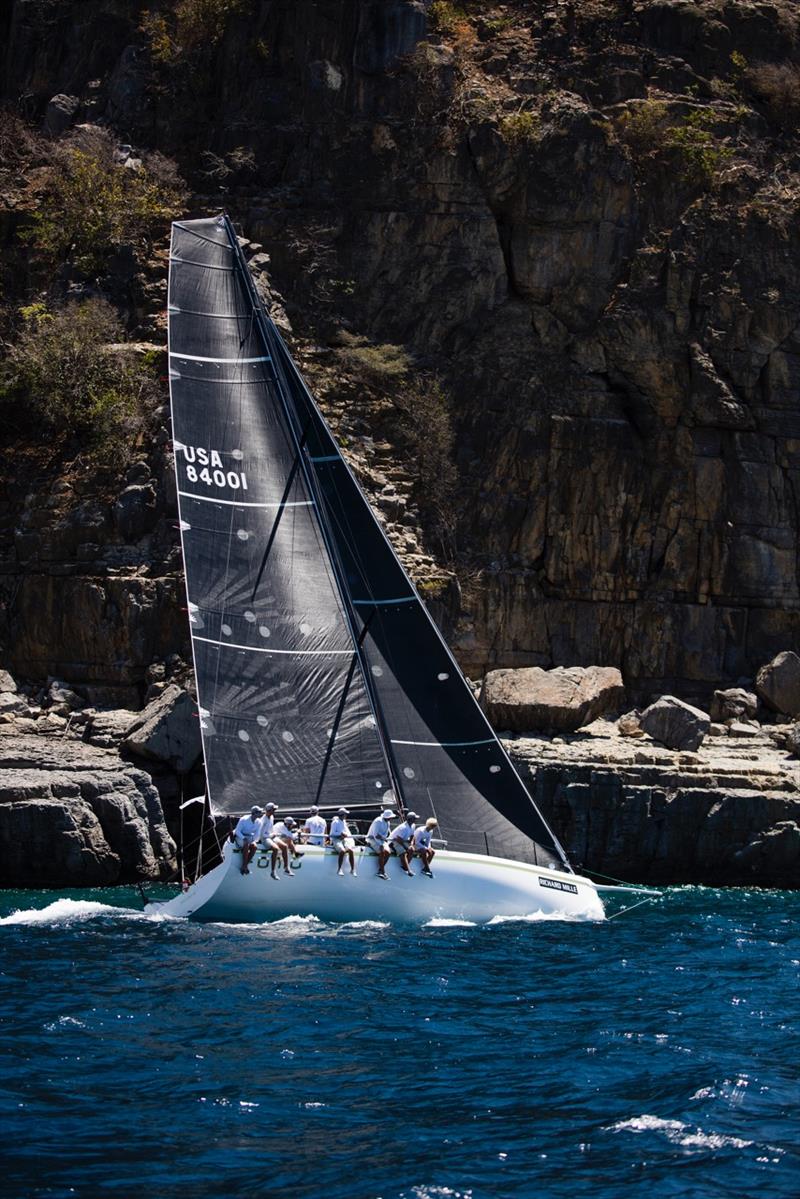 Lloyd Thorburg's 'Fomo' on day 2 at Les Voiles de St Barth photo copyright Rachel Fallon-Langdon / Team Fomo taken at Saint Barth Yacht Club and featuring the Farr 280 class