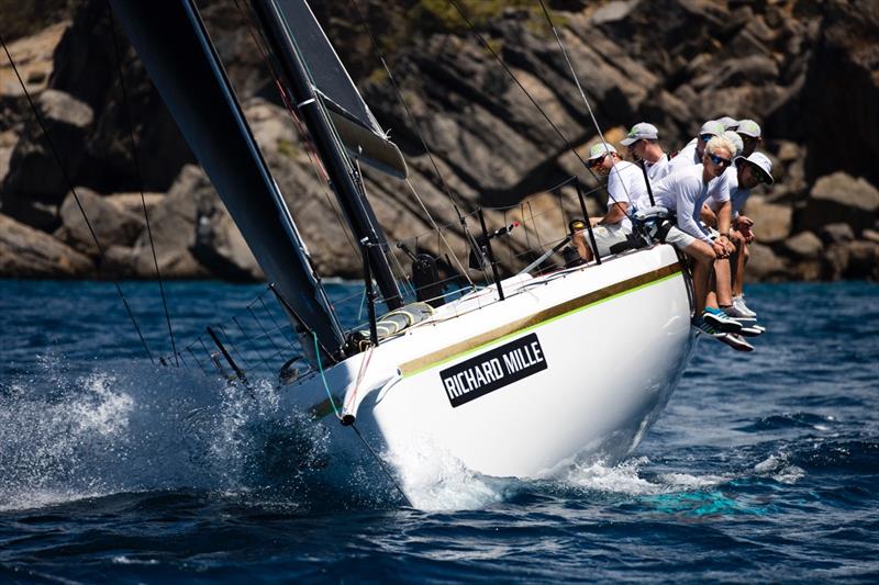 Lloyd Thorburg's 'Fomo' on day 2 at Les Voiles de St Barth photo copyright Rachel Fallon-Langdon / Team Fomo taken at Saint Barth Yacht Club and featuring the Farr 280 class