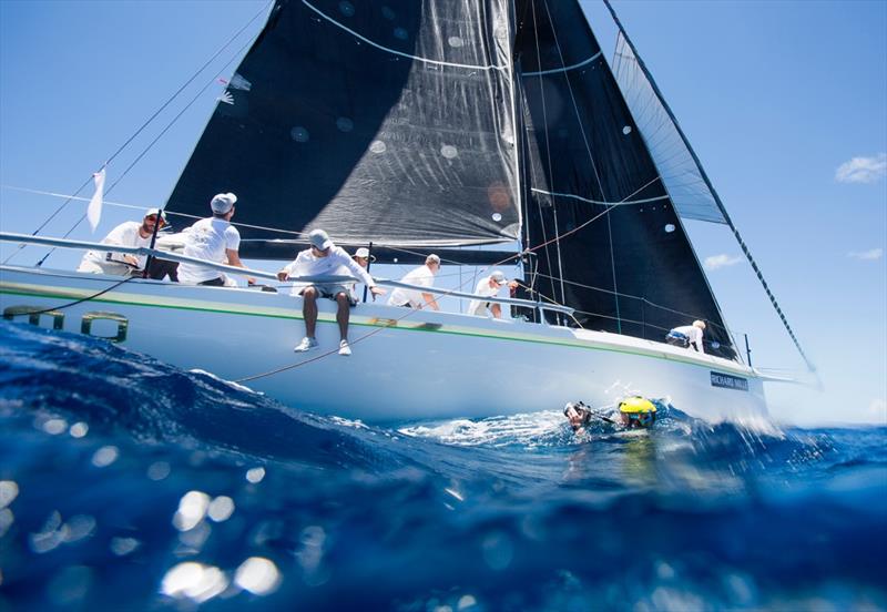 Lloyd Thorburg's 'Fomo' on day 2 at Les Voiles de St Barth photo copyright Rachel Fallon-Langdon / Team Fomo taken at Saint Barth Yacht Club and featuring the Farr 280 class