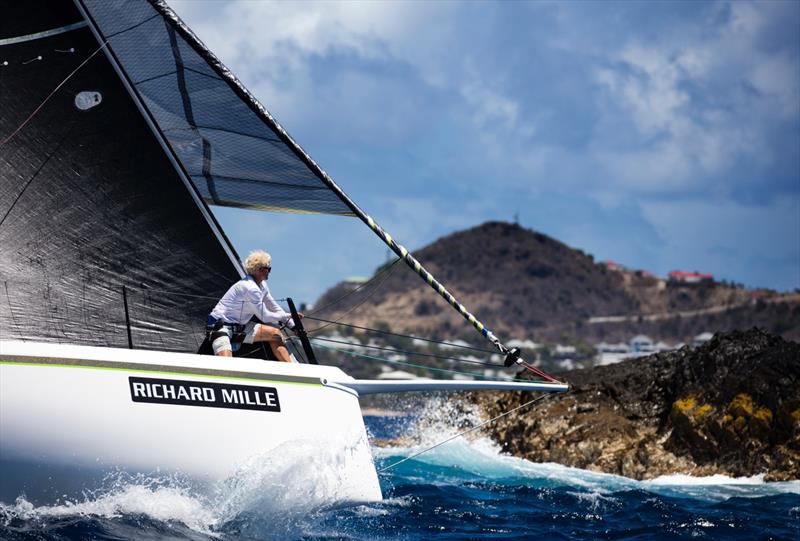 Lloyd Thorburg's 'Fomo' on day 2 at Les Voiles de St Barth photo copyright Rachel Fallon-Langdon / Team Fomo taken at Saint Barth Yacht Club and featuring the Farr 280 class