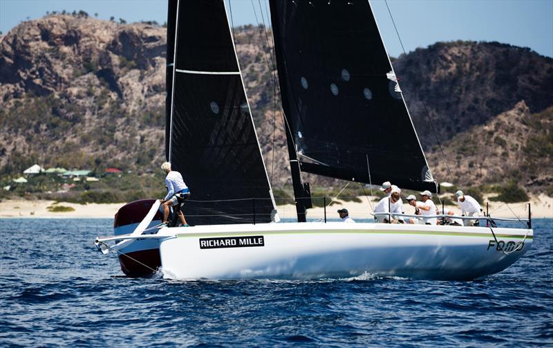 Team Fomo on day 4 at Les Voiles de St. Barth photo copyright Rachel Fallon-Langdon / Team FOMO taken at Saint Barth Yacht Club and featuring the Farr 280 class