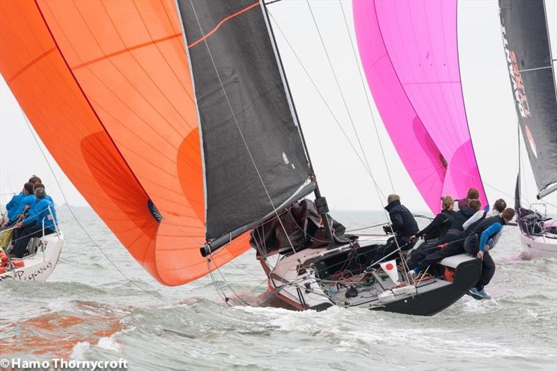 2017 Hamble Winter Series week 3 - photo © Hamo Thornycroft / www.yacht-photos.co.uk