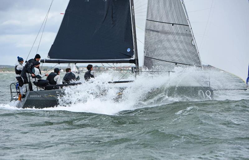 Glyn Locke's Farr 280 Toucan retain their HP30 Class title following two days of competitive Solent racing in the RORC Vice Admiral's Cup photo copyright Rick Tomlinson / www.rick-tomlinson.com taken at Royal Ocean Racing Club and featuring the Farr 280 class