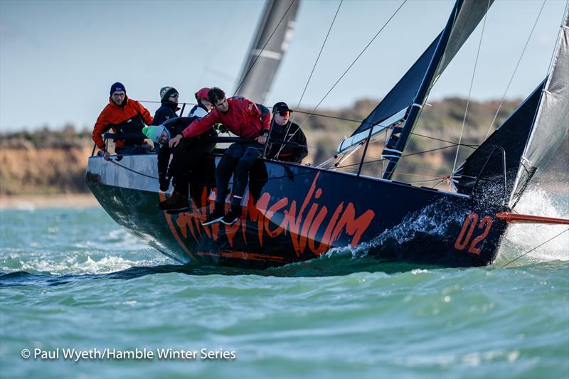 Pandemonium, Farr 28 during 42nd Hamble Winter Series - Week 2 photo copyright Paul Wyeth / www.pwpictures.com taken at Hamble River Sailing Club and featuring the Farr 280 class