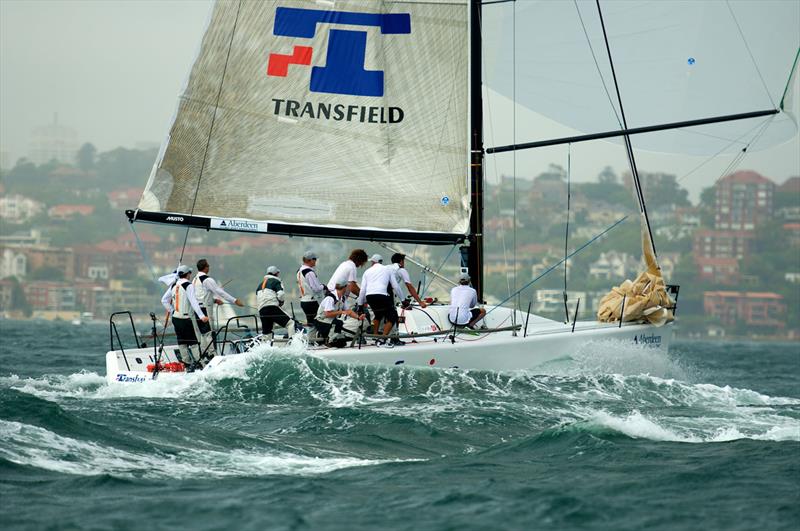 Transfusion wins the 2013 Farr 40 Australian nationals photo copyright Dane Lojek taken at Royal Sydney Yacht Squadron and featuring the Farr 40 class