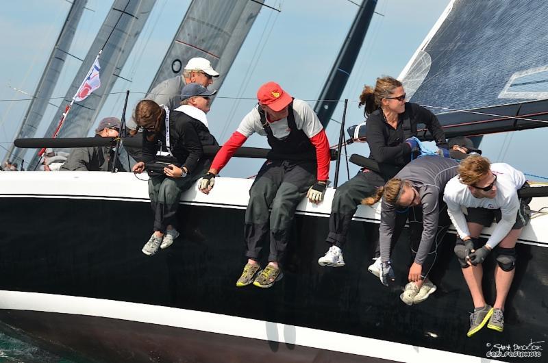 Tony Pohl and the Twisted team on day 3 of the Farr 40 West Coast Championship - photo © Sara Proctor / www.sailfastphotography.com