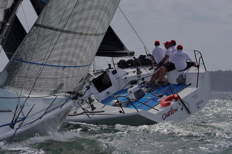 Outlaw boat of the day on day 1 of the Farr 40 Australian Open Series National Championship photo copyright Tilly Lock taken at Royal Sydney Yacht Squadron and featuring the Farr 40 class