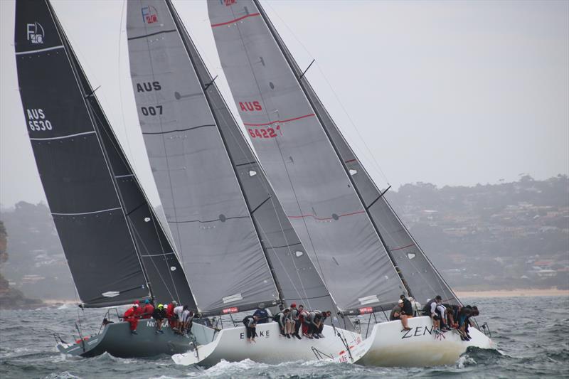 Farr 40 One Design Trophy at Middle Harbour YC day 1 photo copyright Jennie Hughes taken at Middle Harbour Yacht Club and featuring the Farr 40 class