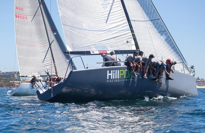 Hill PDA Racing and Zen photo copyright Crosbie Lorimer taken at Middle Harbour Yacht Club and featuring the Farr 40 class