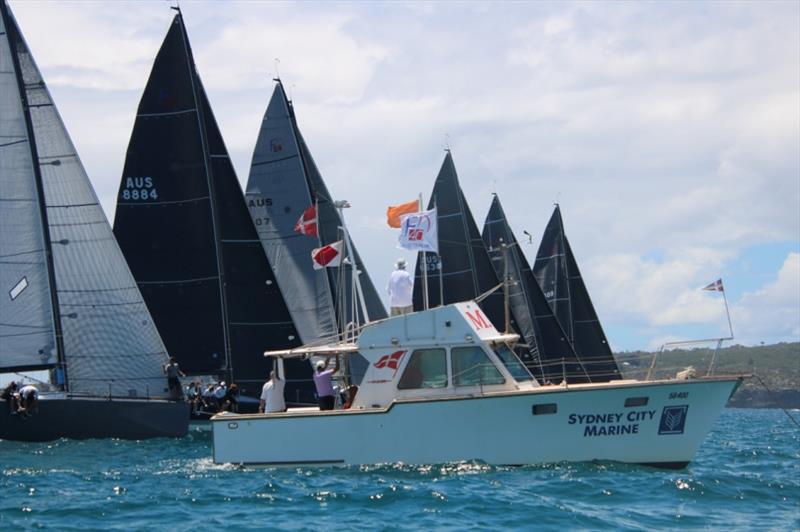 F40 NSW State start final seconds photo copyright Jen Hughes taken at Middle Harbour Yacht Club and featuring the Farr 40 class