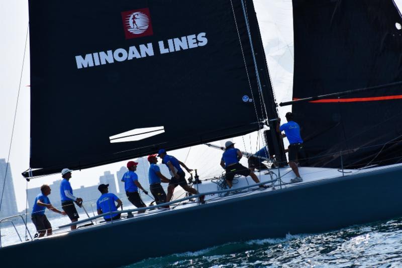 Enfant Terrible, the Italian entry skippered by Alberto Rossi, made its season debut on the International Circuit and was runner-up at the Verve Cup photo copyright Farr 40 Class Association taken at Chicago Yacht Club and featuring the Farr 40 class