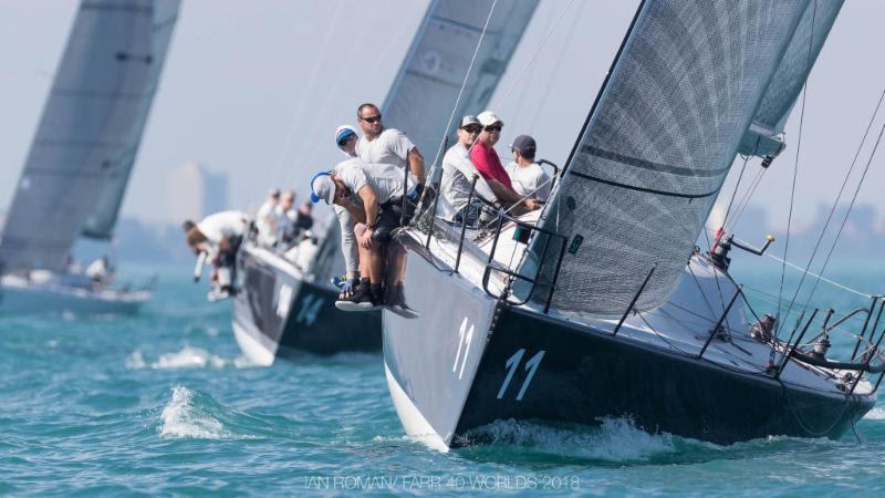 2018 Farr 40 World Championships - Final Day photo copyright Ian Roman / Farr 40 Worlds 2018 taken at Chicago Yacht Club and featuring the Farr 40 class