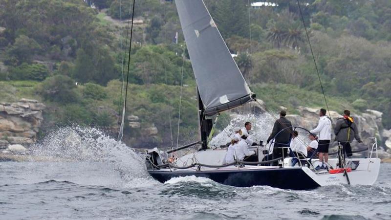 Day 2 - 2018 Farr 40 One Design Trophy photo copyright Tilly Lock Media taken at Middle Harbour Yacht Club and featuring the Farr 40 class