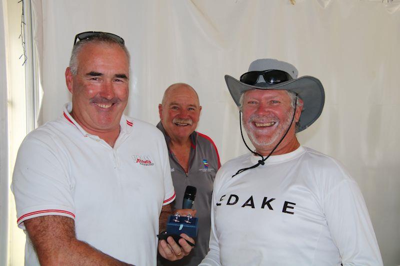 Edake win the 2018 Farr 40 One Design Trophy at Newcastle, NSW photo copyright Jennie Hughes taken at Newcastle Cruising Yacht Club and featuring the Farr 40 class