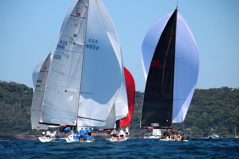 2019 Farr 40 NSW State Title, Day 2 photo copyright Jennie Hughes taken at Middle Harbour Yacht Club and featuring the Farr 40 class