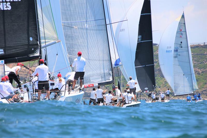 F40s in action over the 2018-19 seaon - Farr 40 Australian Open Series National Championship photo copyright Jennie Hughes taken at Royal Sydney Yacht Squadron and featuring the Farr 40 class