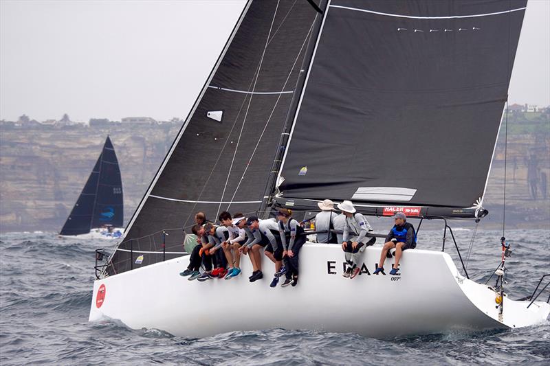 Farr 40 and Outlaw in the distance - 2019 Farr 40 Australian Open Series National Championship photo copyright Tilly Lock taken at Royal Sydney Yacht Squadron and featuring the Farr 40 class