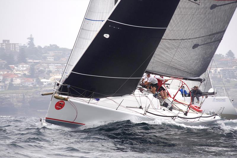 Forty and Good Form behind - 2019 Farr 40 Australian Open Series National Championship photo copyright Tilly Lock taken at Royal Sydney Yacht Squadron and featuring the Farr 40 class