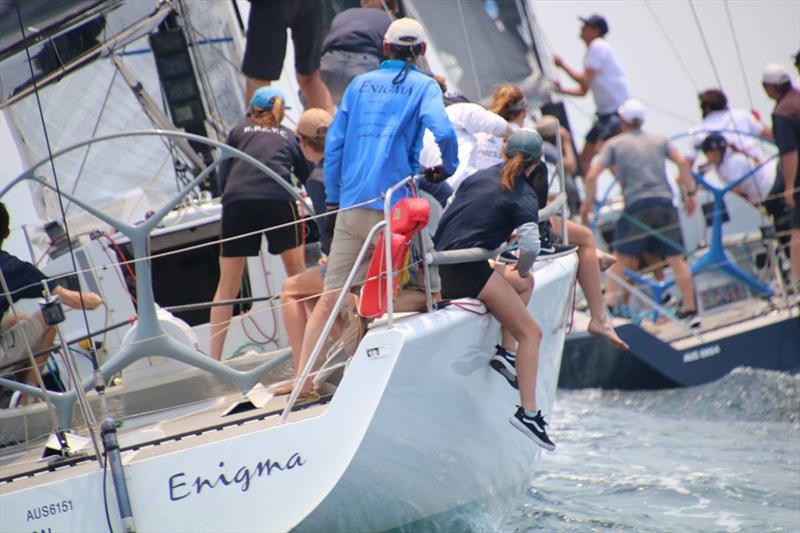 2019 Farr 40 One Design Trophy - Day 1 photo copyright Jennie Hughes taken at Royal Prince Alfred Yacht Club and featuring the Farr 40 class