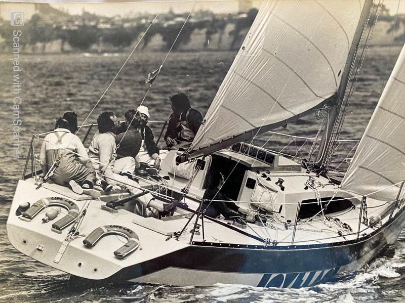 Jack Lloyd and Keith Andrews built the Farr One Tonner Lovelace and represented New Zealand in the inaugural Pan-Am Clipper Cup in Hawaii photo copyright OYC Archives taken at  and featuring the Farr 40 class