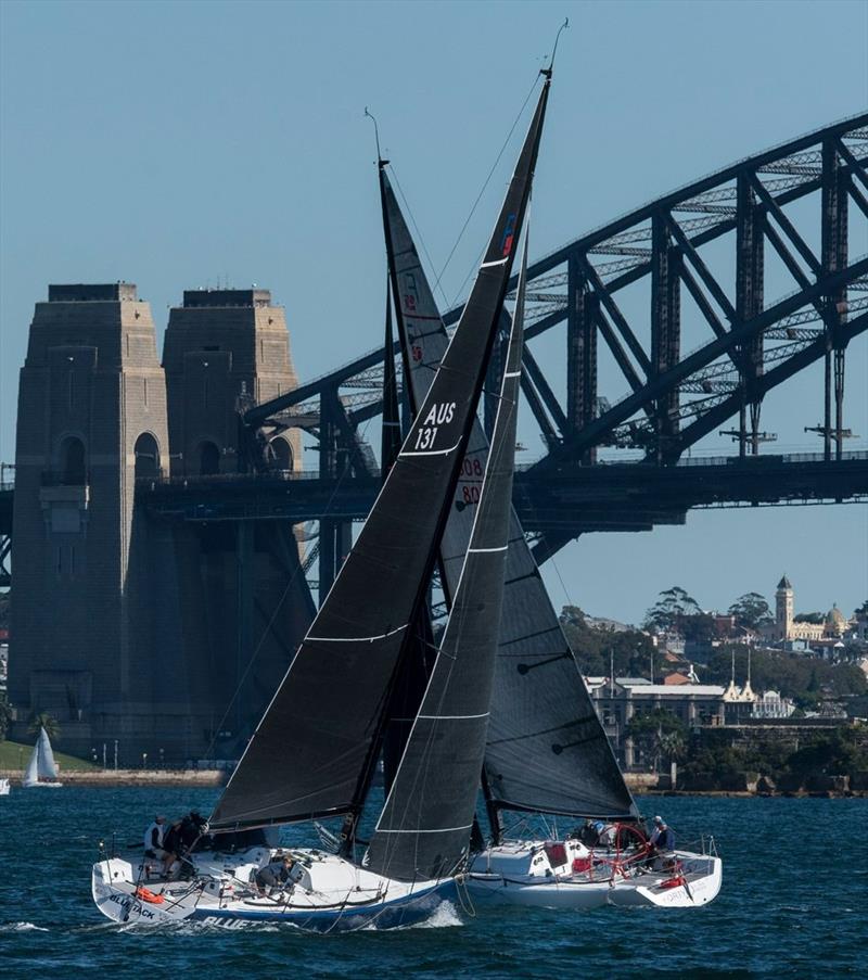 Forty and Blue Cross - 25th Year Anniversary Regatta photo copyright Marg Fraser-Martin taken at Royal Sydney Yacht Squadron and featuring the Farr 40 class