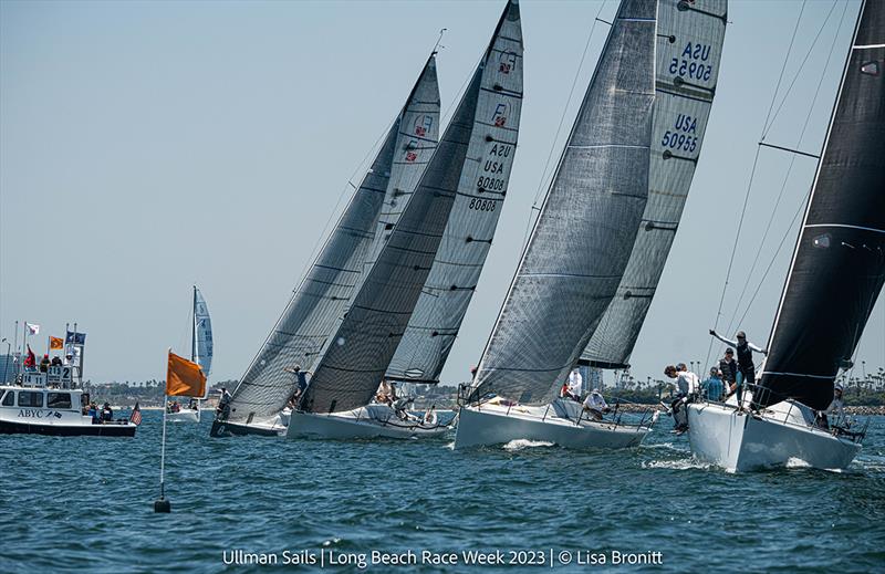 Ullman Long Beach Race Week - Day 1 photo copyright Lisa Bronitt taken at Alamitos Bay Yacht Club and featuring the Farr 40 class