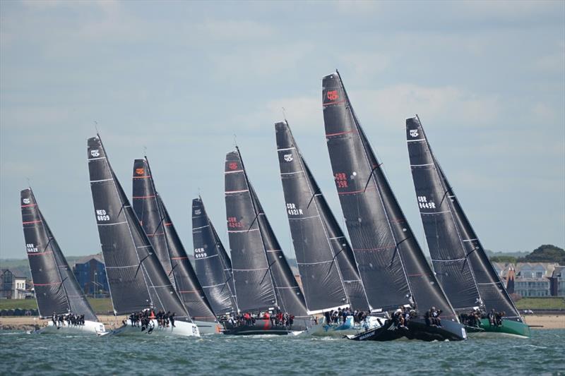 Thirteen examples of the FAST40 Class will make up the largest Grand Prix class racing at Lendy Cowes Week photo copyright Paul Wyeth / CWL taken at Cowes Combined Clubs and featuring the Fast 40 class