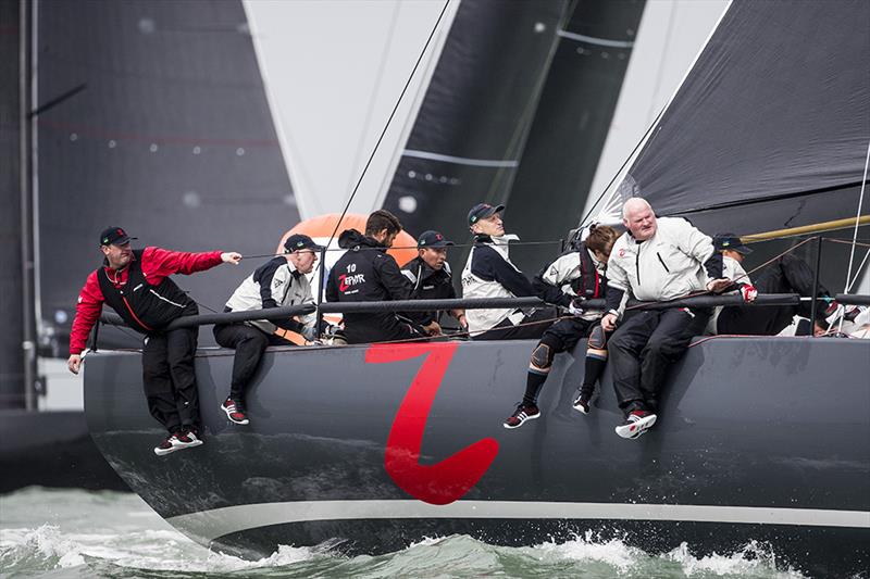 HYS One Ton Cup day 1 photo copyright Richard Langdon / www.oceanimages.co.uk taken at Royal Yacht Squadron and featuring the Fast 40 class