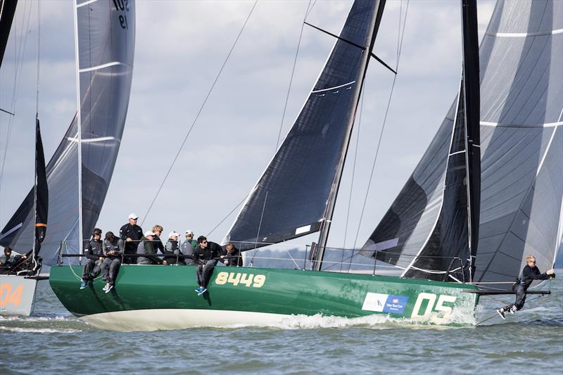 HYS One Ton Cup day 4 photo copyright Richard Langdon / www.oceanimages.co.uk taken at Royal Yacht Squadron and featuring the Fast 40 class