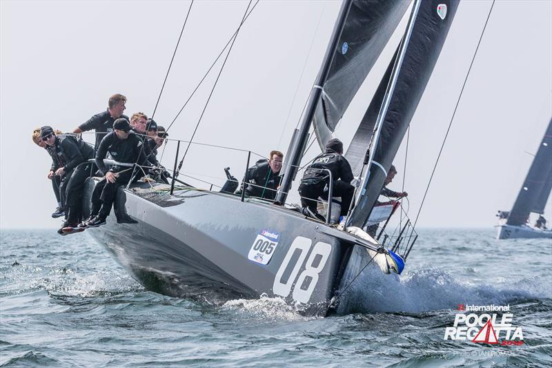 International Paint Poole Regatta 2018 day 1 photo copyright Ian Roman / International Paint Poole Regatta taken at  and featuring the Fast 40 class