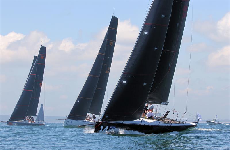 International Paint Poole Regatta 2018 day 2 photo copyright Mark Jardine / YachtsandYachting.com taken at  and featuring the Fast 40 class